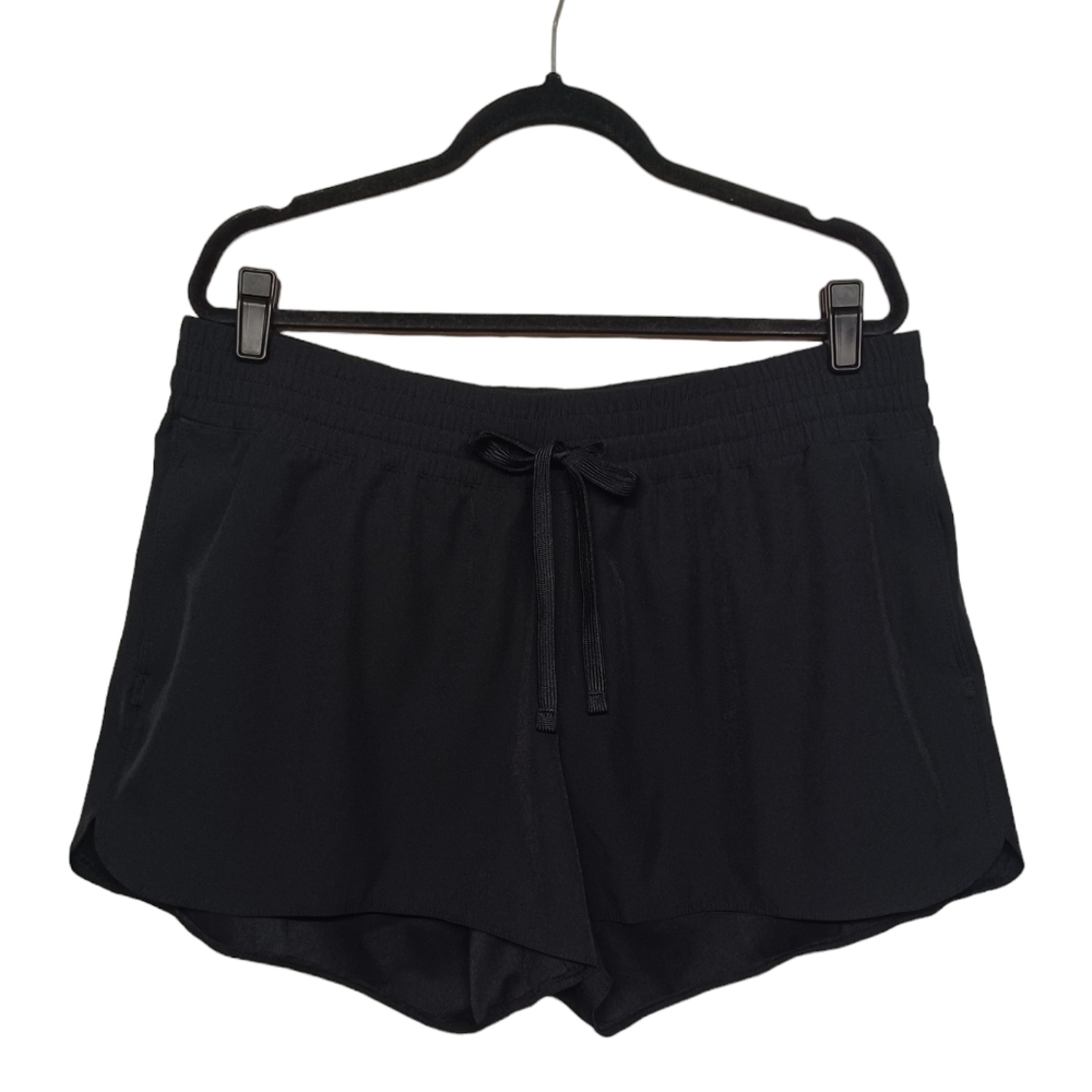 OLD NAVY Stretchy Black Pull On Athletic Shorts X-Large